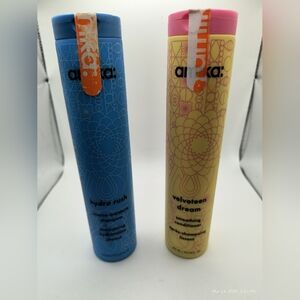 Amika Hydro Rush Shampoo and Velveteen Dream Conditioner Set 9.2 Oz Each